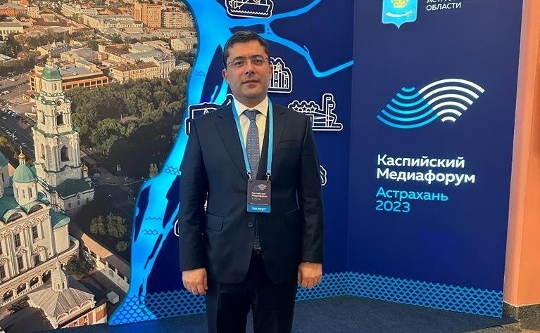 Александр Башкин принял участие в работе VIII Каспийского медиафорума