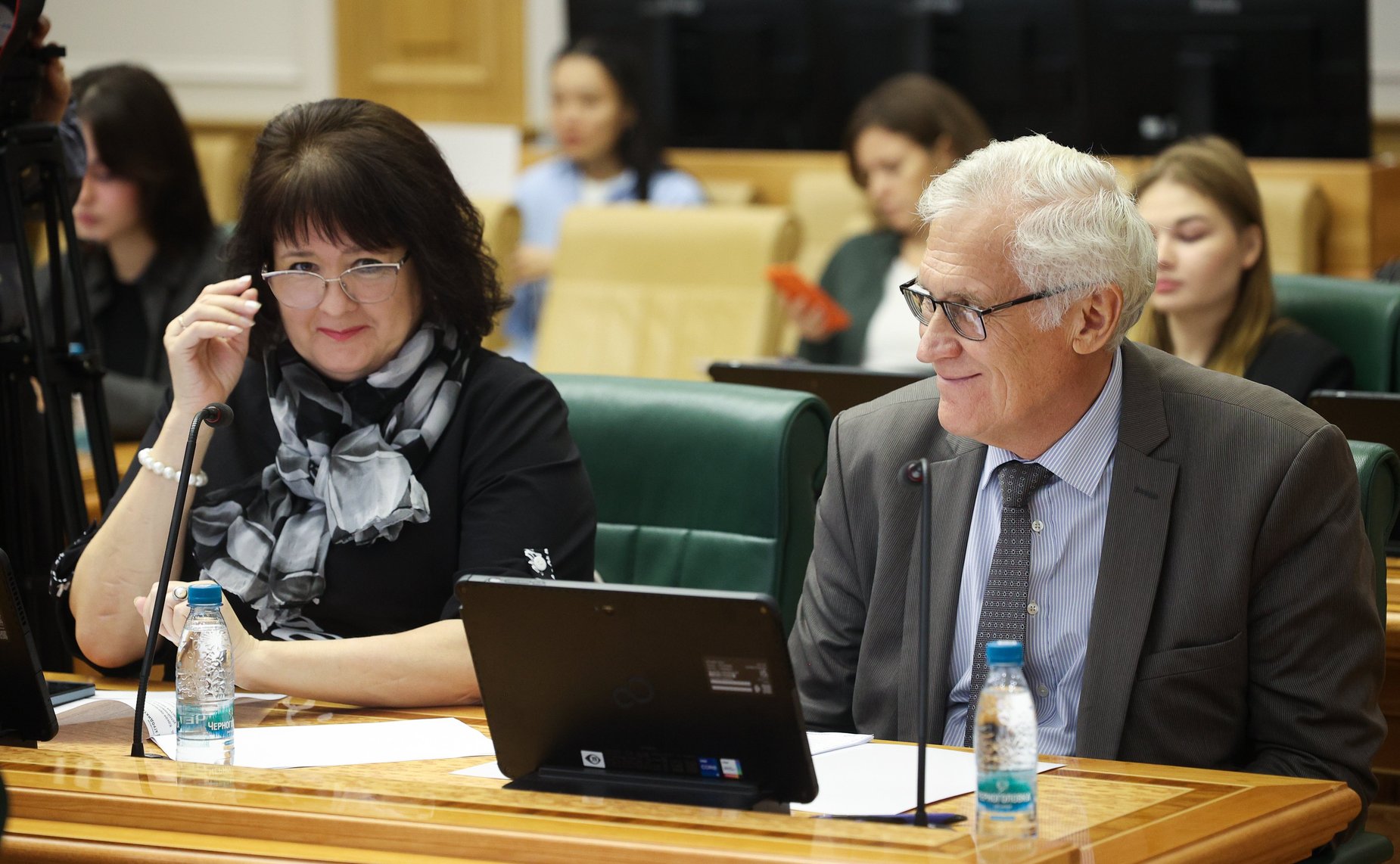 Написание Первого всероссийского аграрного диктанта сенаторами РФ и сотрудниками Аппарата СФ