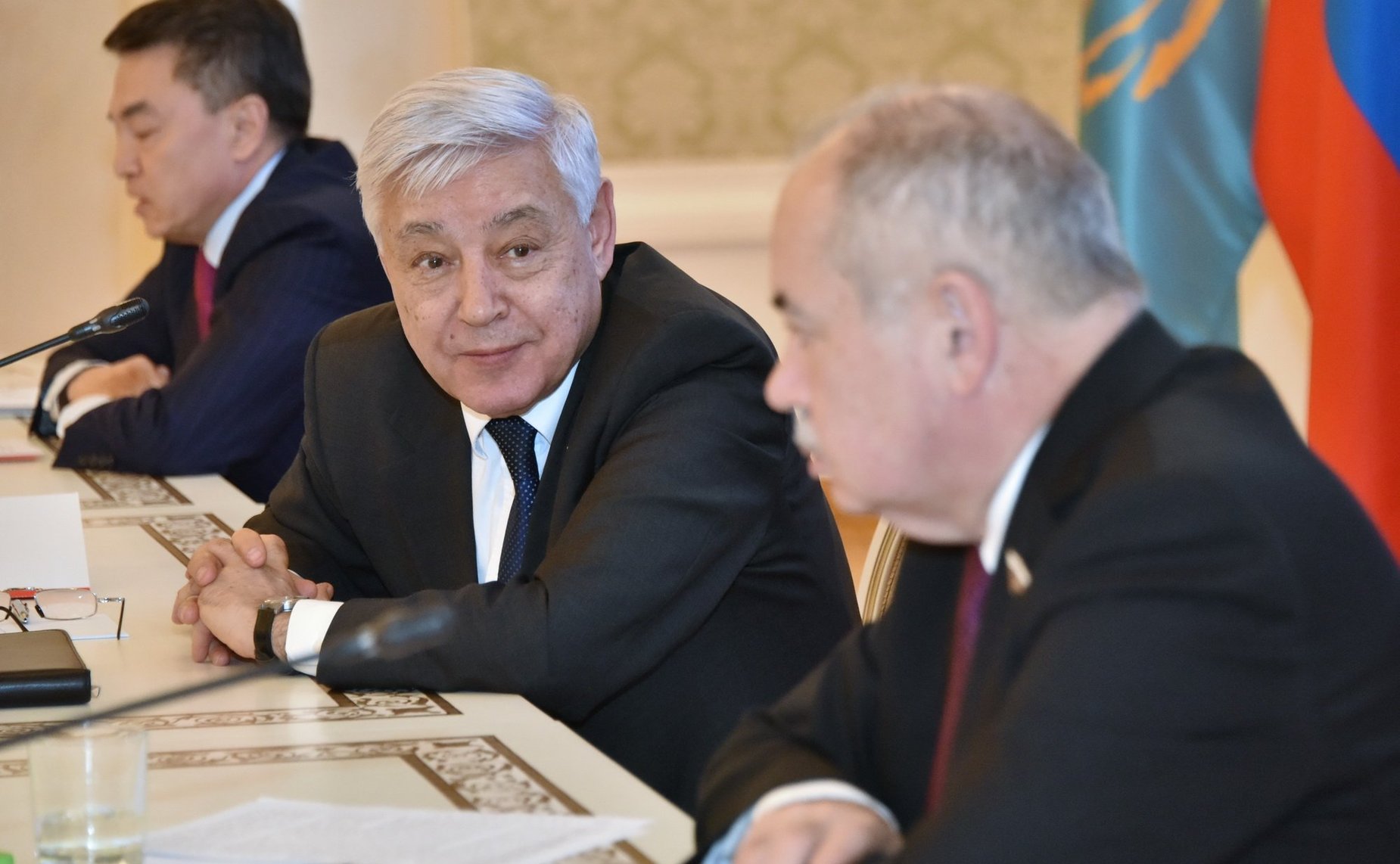 Заседание Комиссии по сотрудничеству между СФ и Сенатом Парламента Республики Казахстан