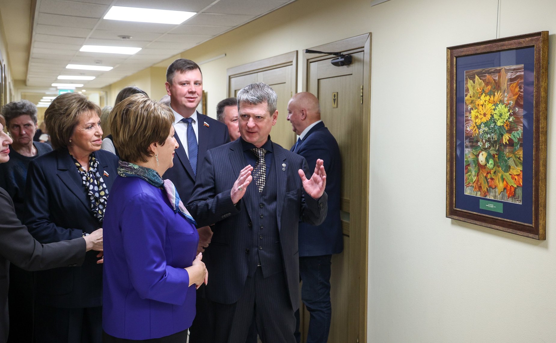 Открытие выставки картин на тему: «Земля Благославенная»