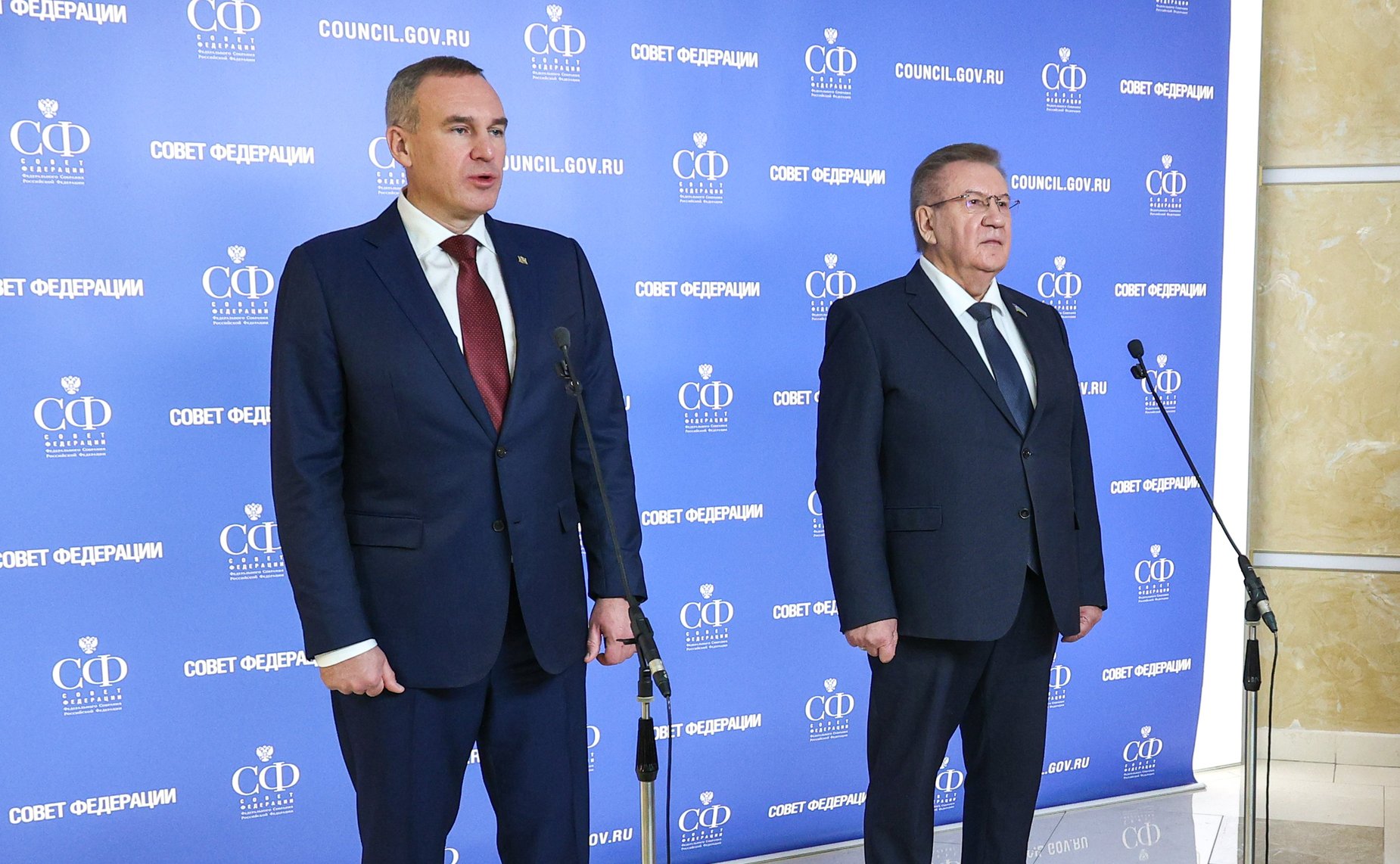 Пресс-подход руководителей Ханты-Мансийского автономного округа – Югры