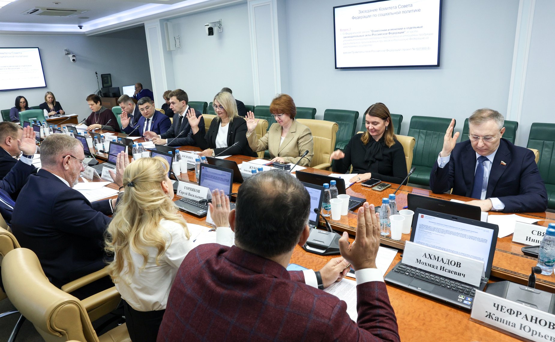 Заседание Комитета Совета Федерации по социальной политике