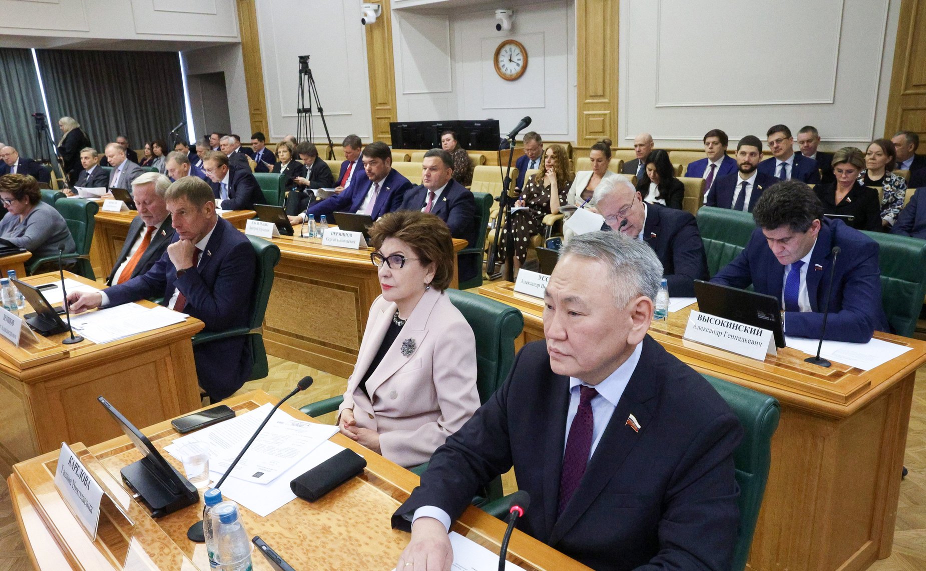 Совместное заседание Комитета СФ по конституционному законодательству и государственному строительству, Комитета СФ по обороне и безопасности и Комитета СФ по федеративному устройству, региональной политике, МСУ и делам Севера