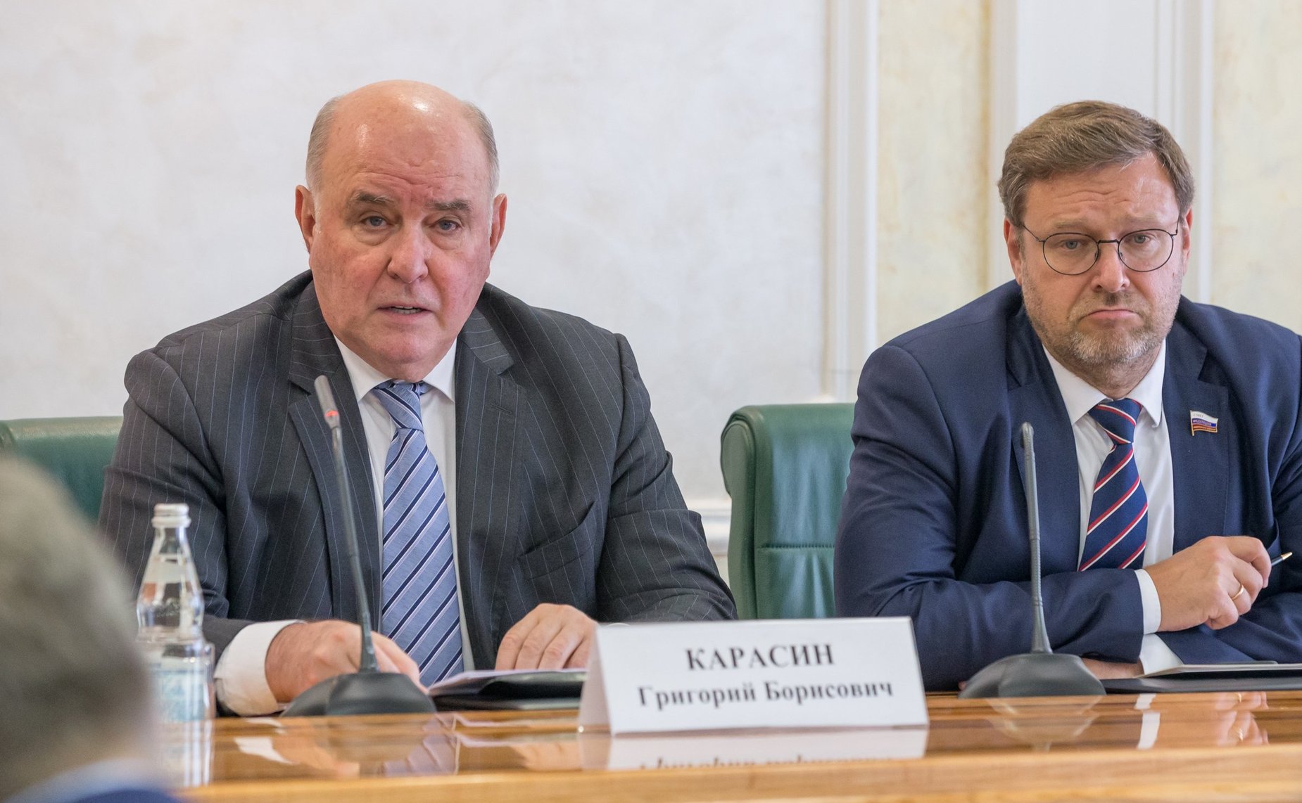 Встреча членов Правления Интеграционного клуба при Председателе СФ с финалистами Конкурса молодых международников СНГ имени А.А. Громыко