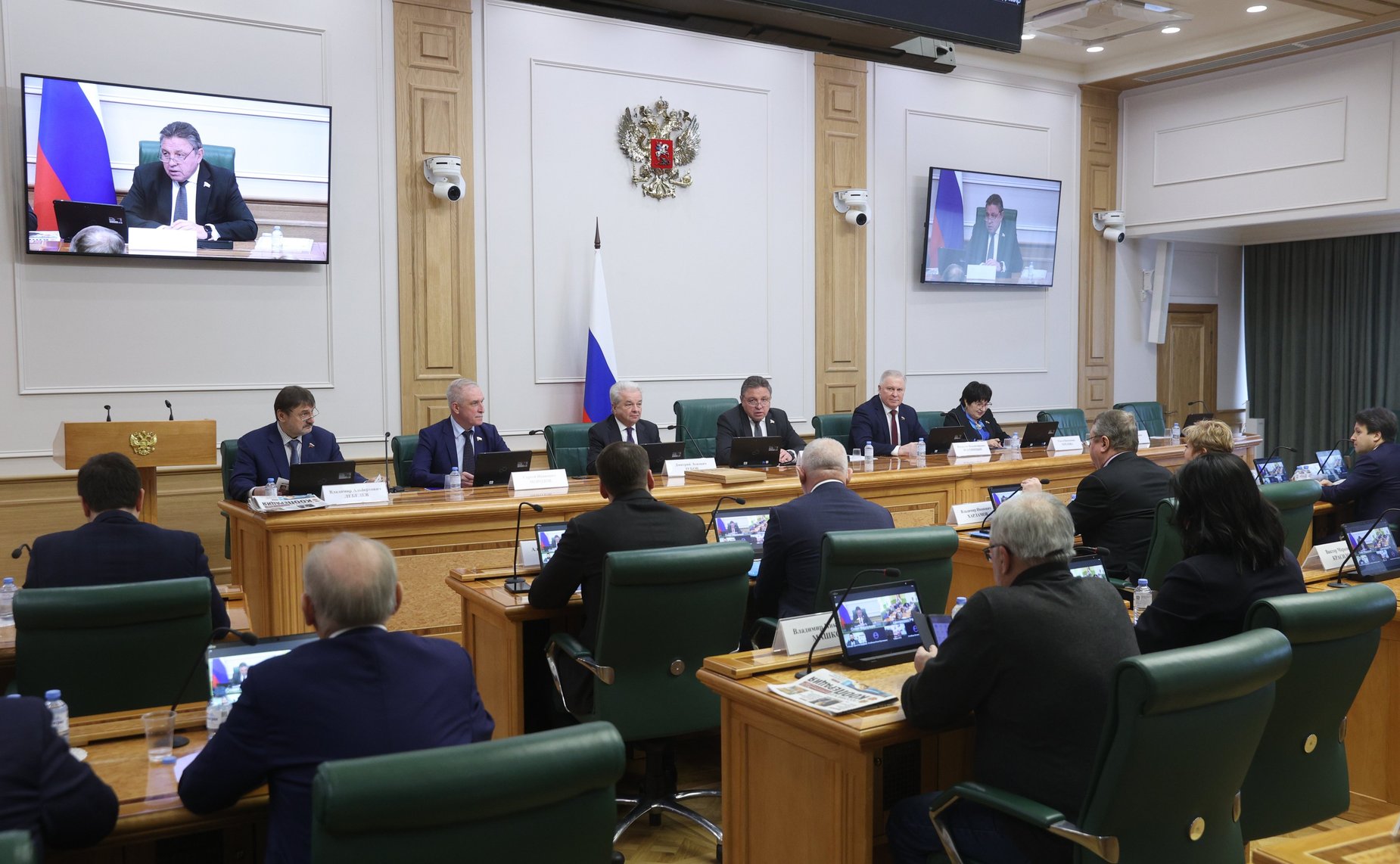 Заседание рабочей группы при Комитете СФ по Регламенту и организации парламентской деятельности по модернизации законодательства РФ в области развития потребительской кооперации