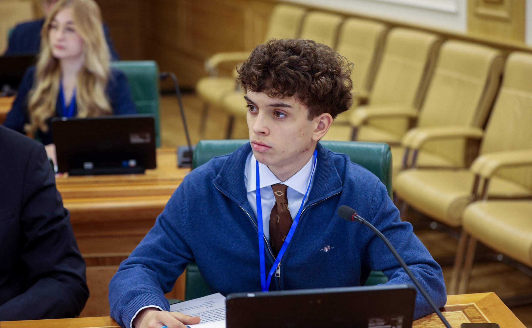 Встреча заместителя Председателя Совета Федерации Константина Косачева с участниками Школы молодого международника РАНХиГС