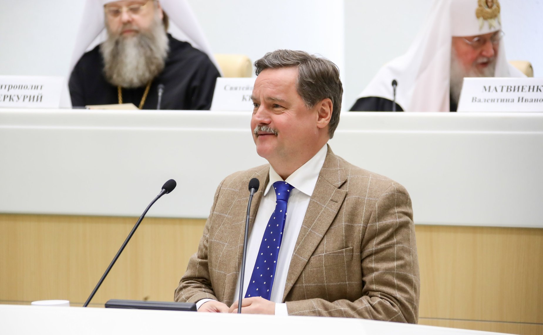 Пленарное заседание VIII Рождественских парламентских встреч в рамках XXVIII Международных Рождественских образовательных чтений «Великая Победа: наследие и наследники»