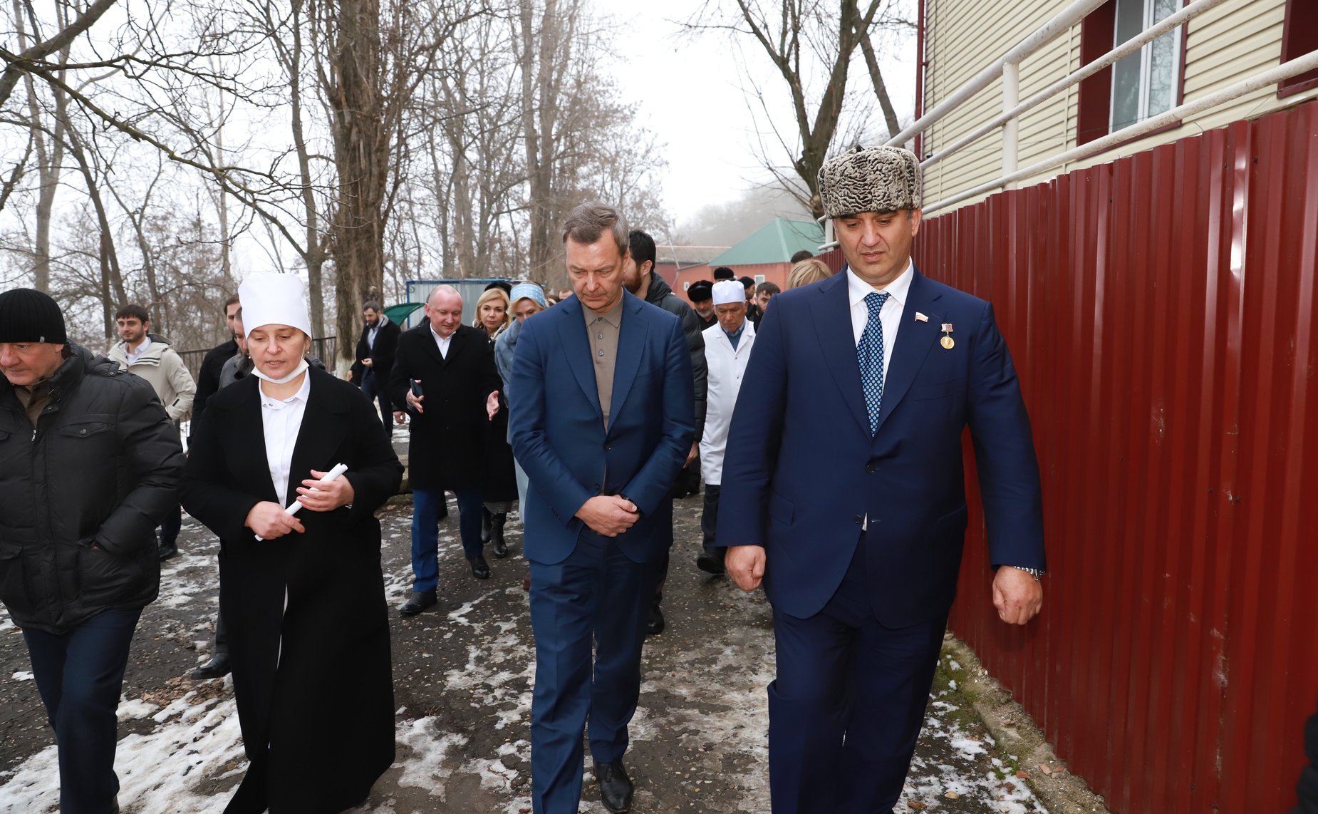 Делегация Совета Федерации во главе с Андреем Яцкиным посетила Чеченскую Республику