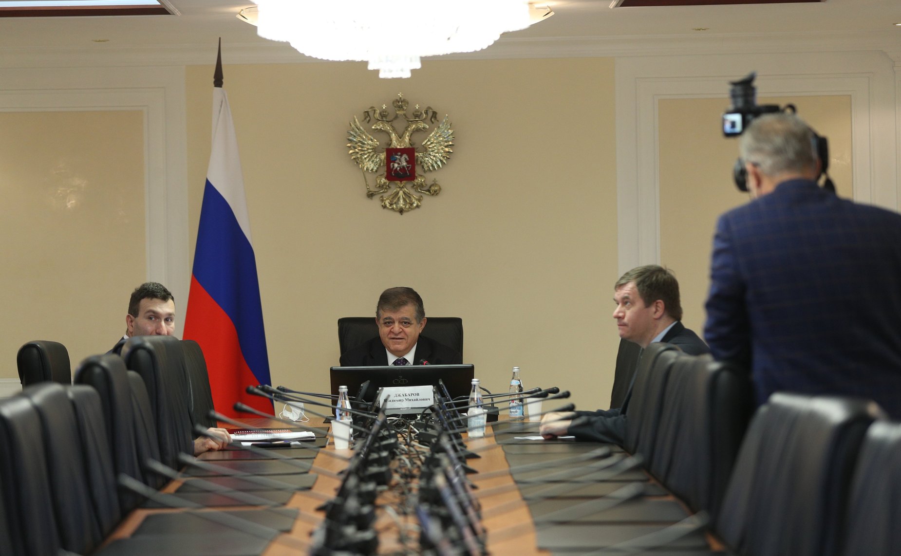 Видеоконференция, посвященная подготовке «круглого стола» в рамках Межпарламентского форума «Таджикистан-Россия»