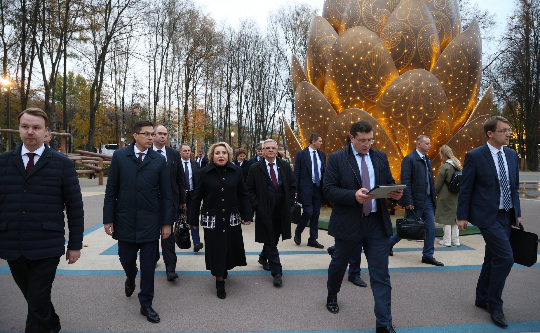 Осмотр парка «Швейцария»