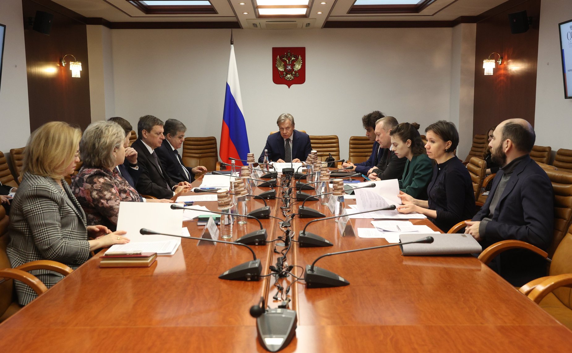 Совещание Комиссии СФ по информационной политике и взаимодействию со СМИ