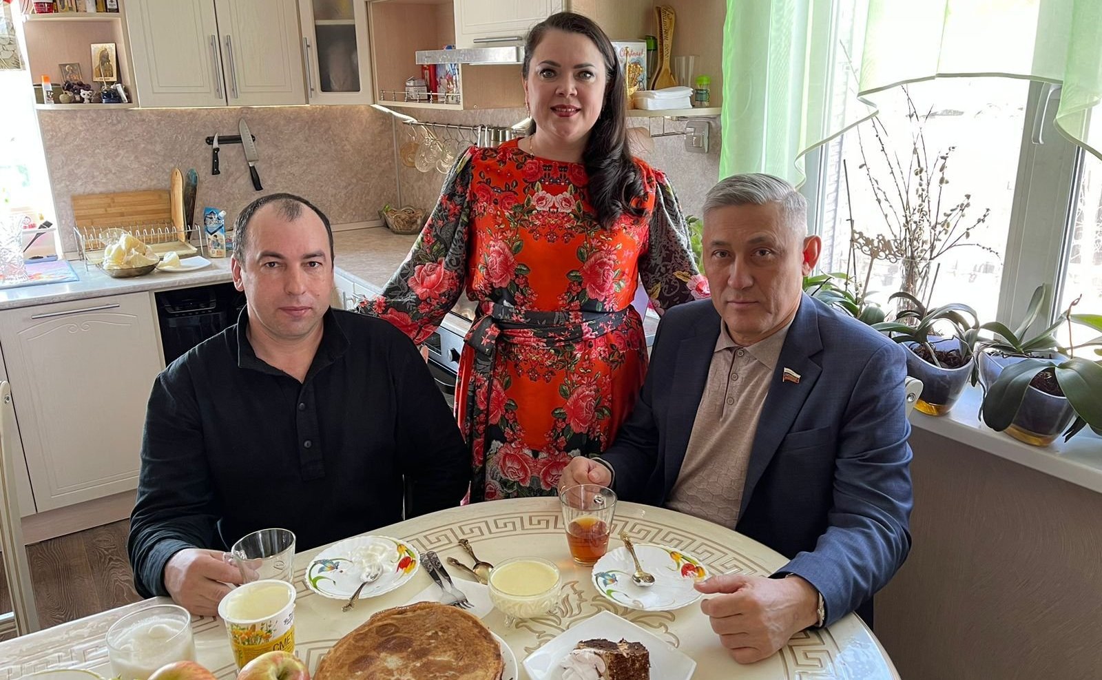 Юрий Валяев в рамках работы в регионе посетил многодетную семью