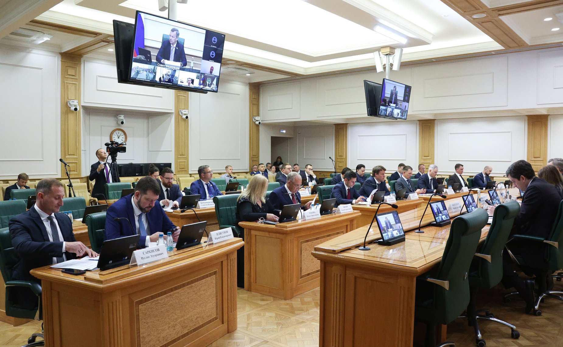 Заседание Межведомственной рабочей группы по вопросам развития промышленного кластера электроники и беспилотных технологий на территории Томской области