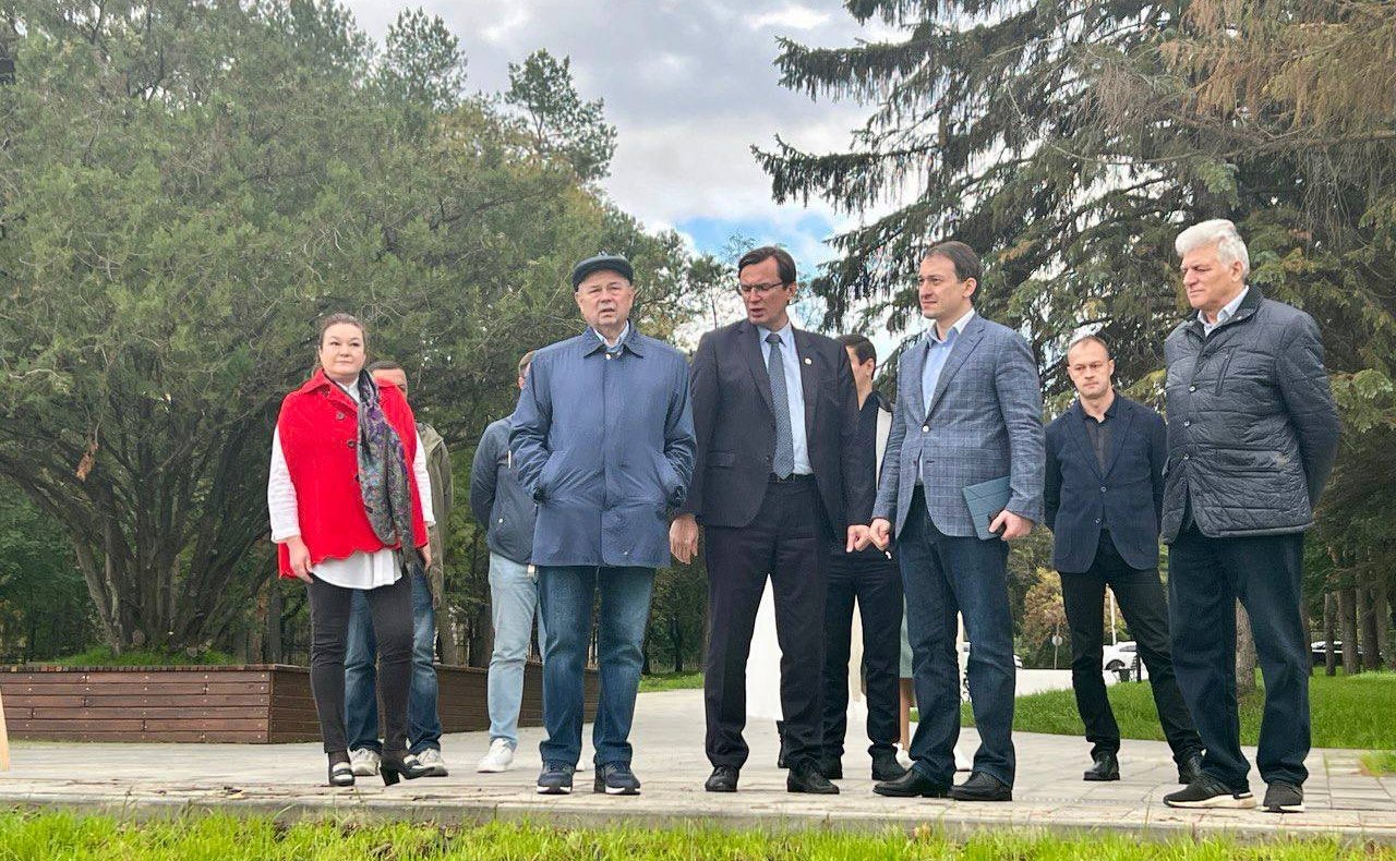 Анатолий Артамонов в рамках рабочей поездки посетил Кисловодск