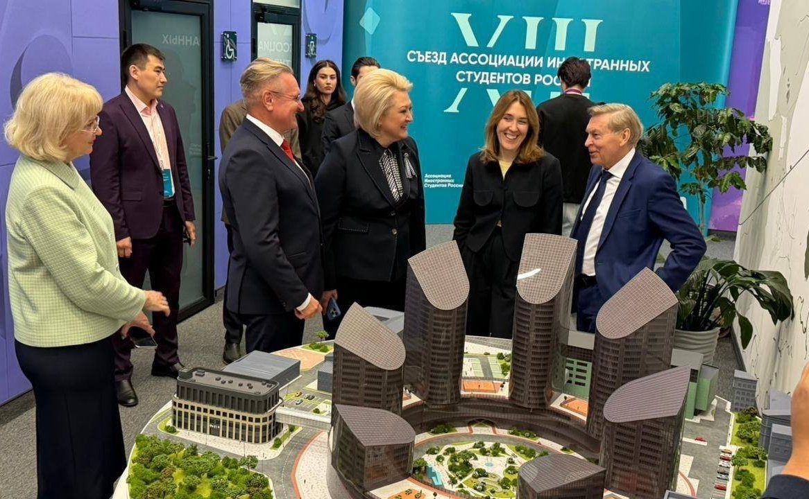 Лилия Гумерова приняла участие в открытии XIII Съезда Ассоциации иностранных студентов России