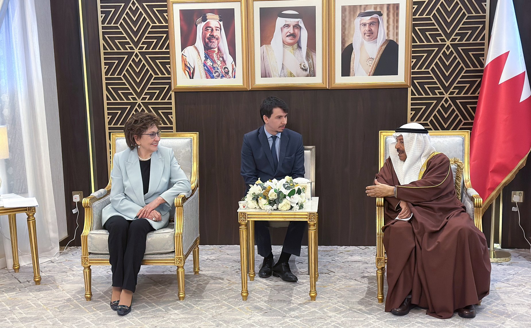 На полях Международного женского экономического форума в Бахрейне Галина Карелова провела ряд двусторонних встреч