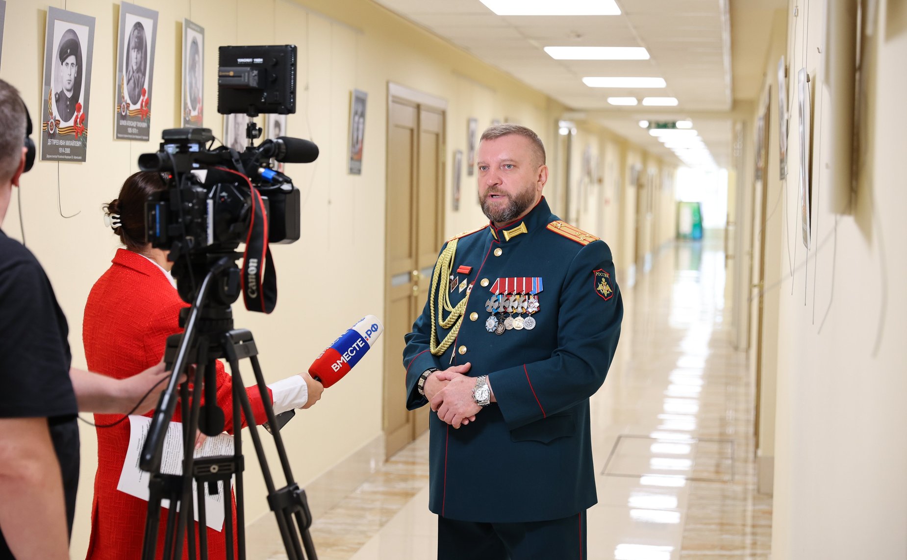 В Совете Федерации в преддверии Дня памяти и скорби состоялось торжественное открытие выставки «Память поколений»
