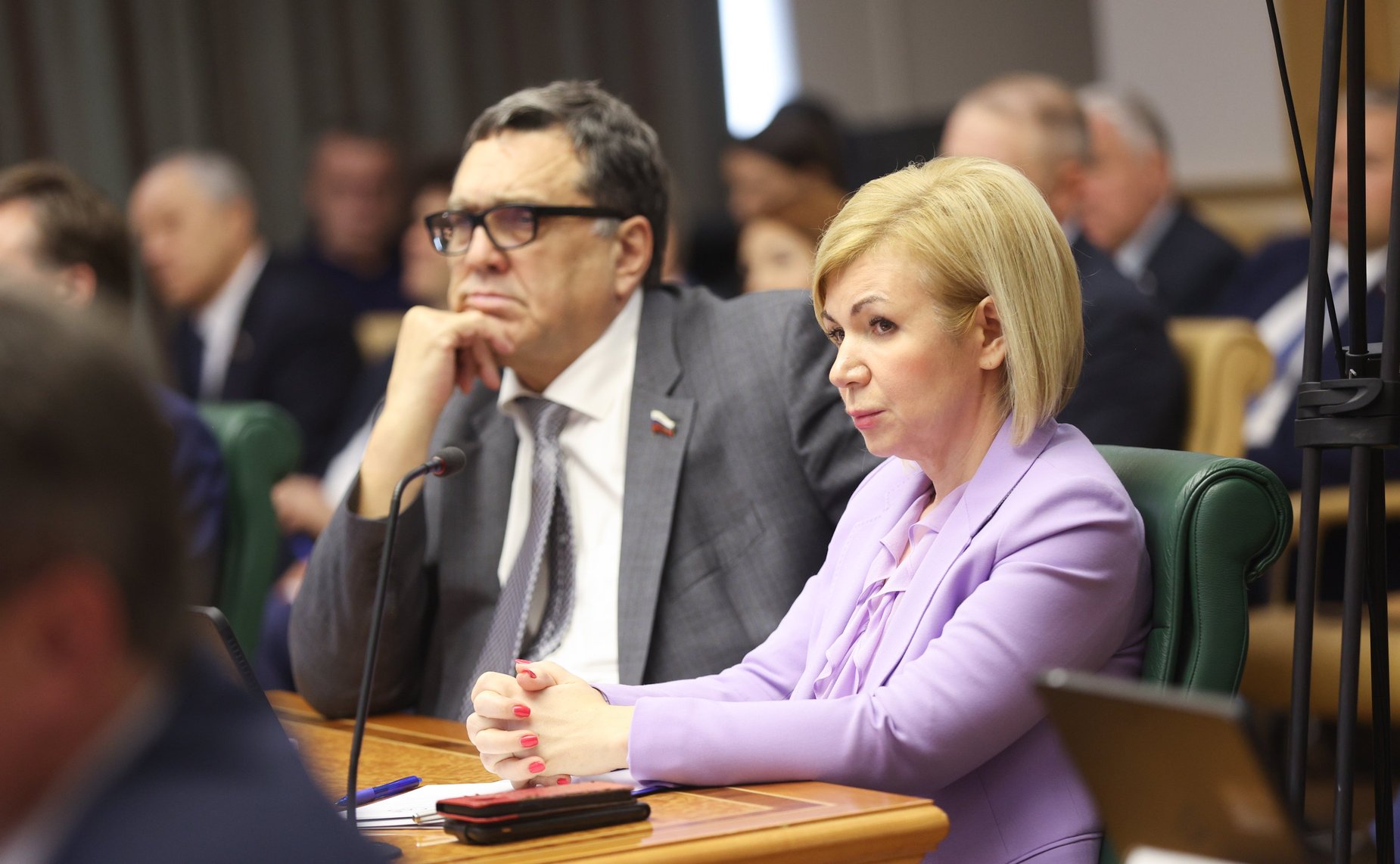 Встреча сенаторов Российской Федерации с заместителем Председателя Правительства РФ Маратом Хуснуллиным в формате «открытого диалога»