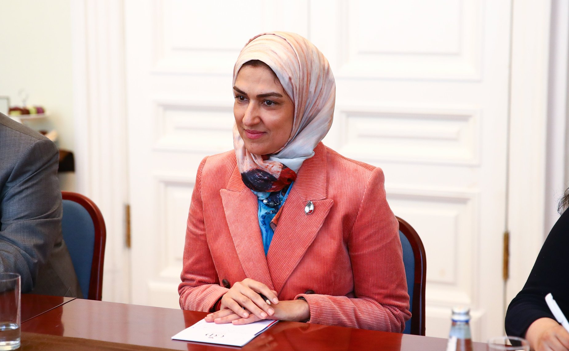 Встреча Г. Кареловой с Генеральным секретарем Верховного совета по делам женщин Королевства Бахрейн Халой Аль-Ансари