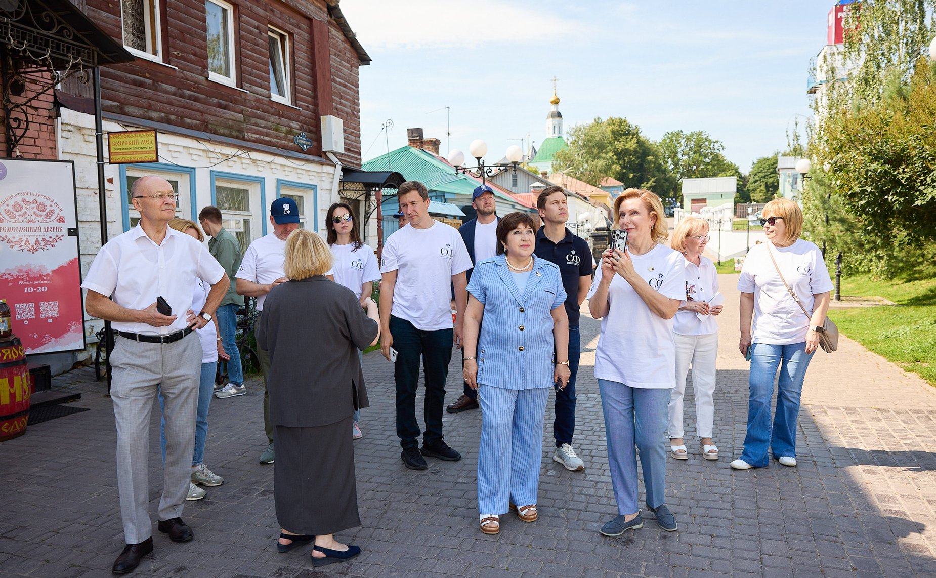 Сенаторы посетили предприятия народных художественных промыслов г. Суздаля