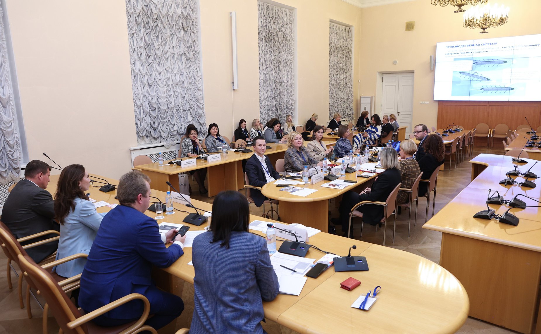 Круглый стол «Повышение производительности труда на предприятиях легкой промышленности в странах СНГ: возможные направления и подходы». III международный форум «Содружество моды»