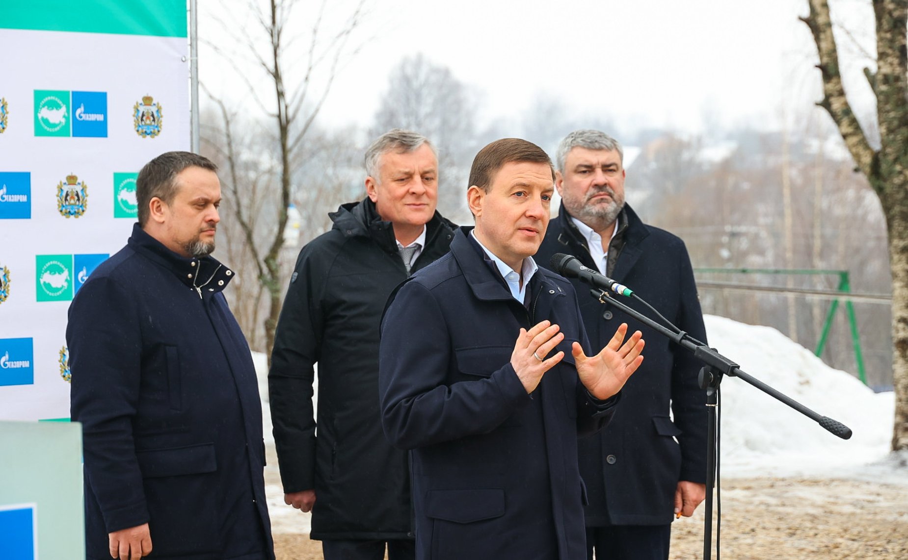 Рабочая поездка Андрея Турчака в Новгородскую область (фото Григорий Надток)
