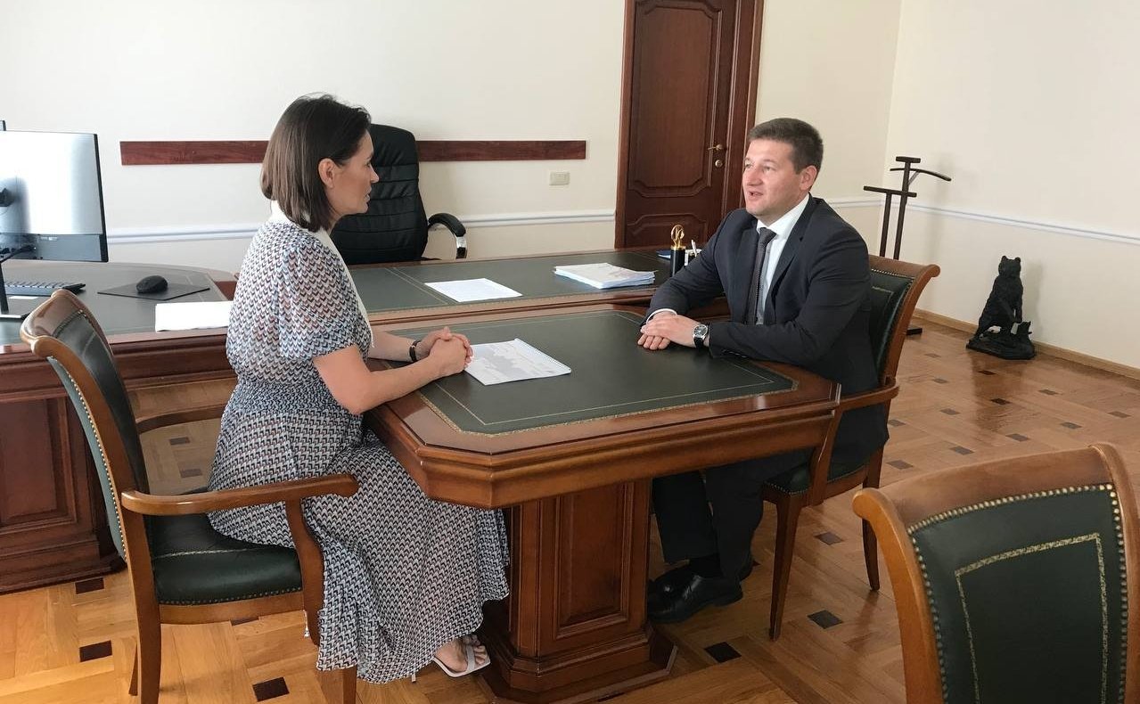 Маргарита Павлова провела рабочую встречу с ректором ЮУрГУ