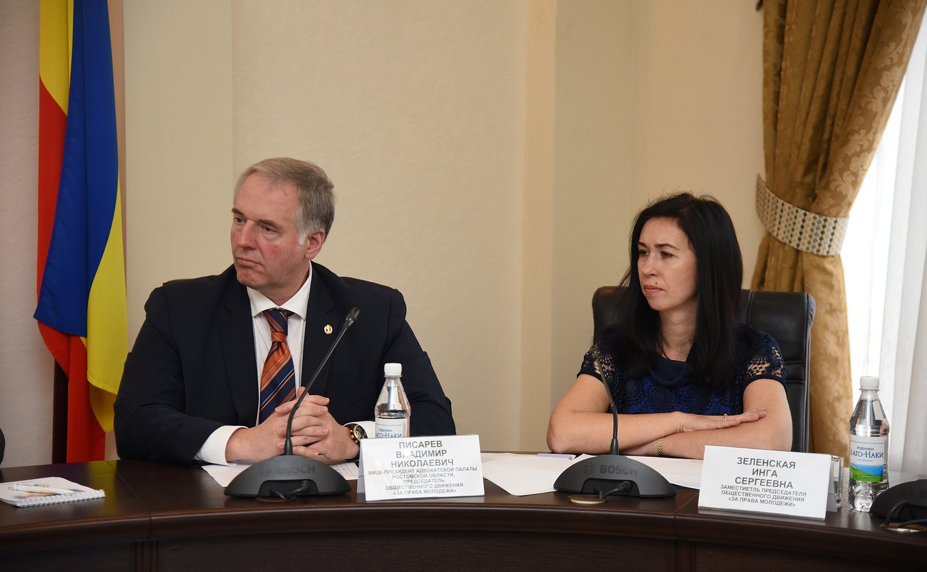 Владимир Писарев и Инга Зеленская