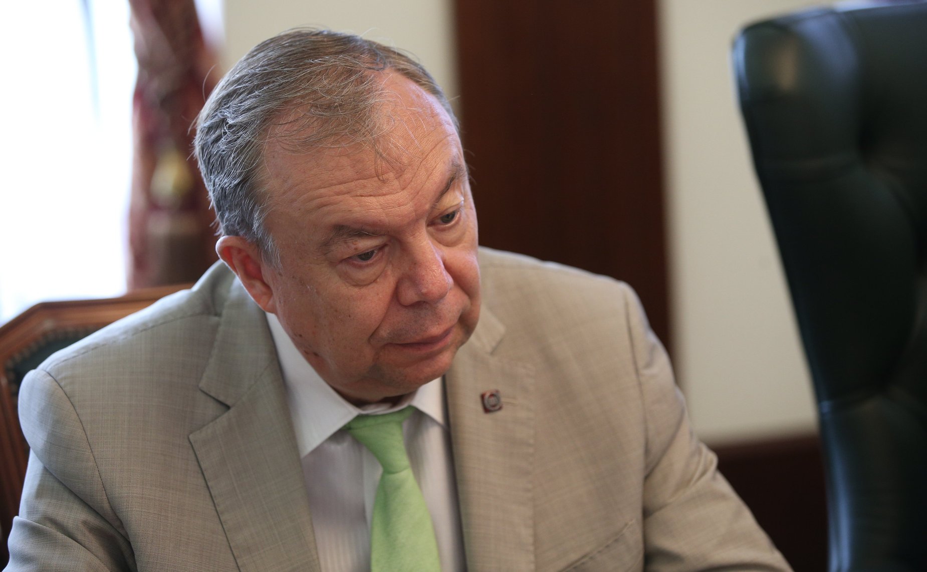 Встреча заместителя председателя Комитета СФ по международным делам Фарита Мухаметшина с Генеральным секретарем Всемирной организации по сближению мазхабов