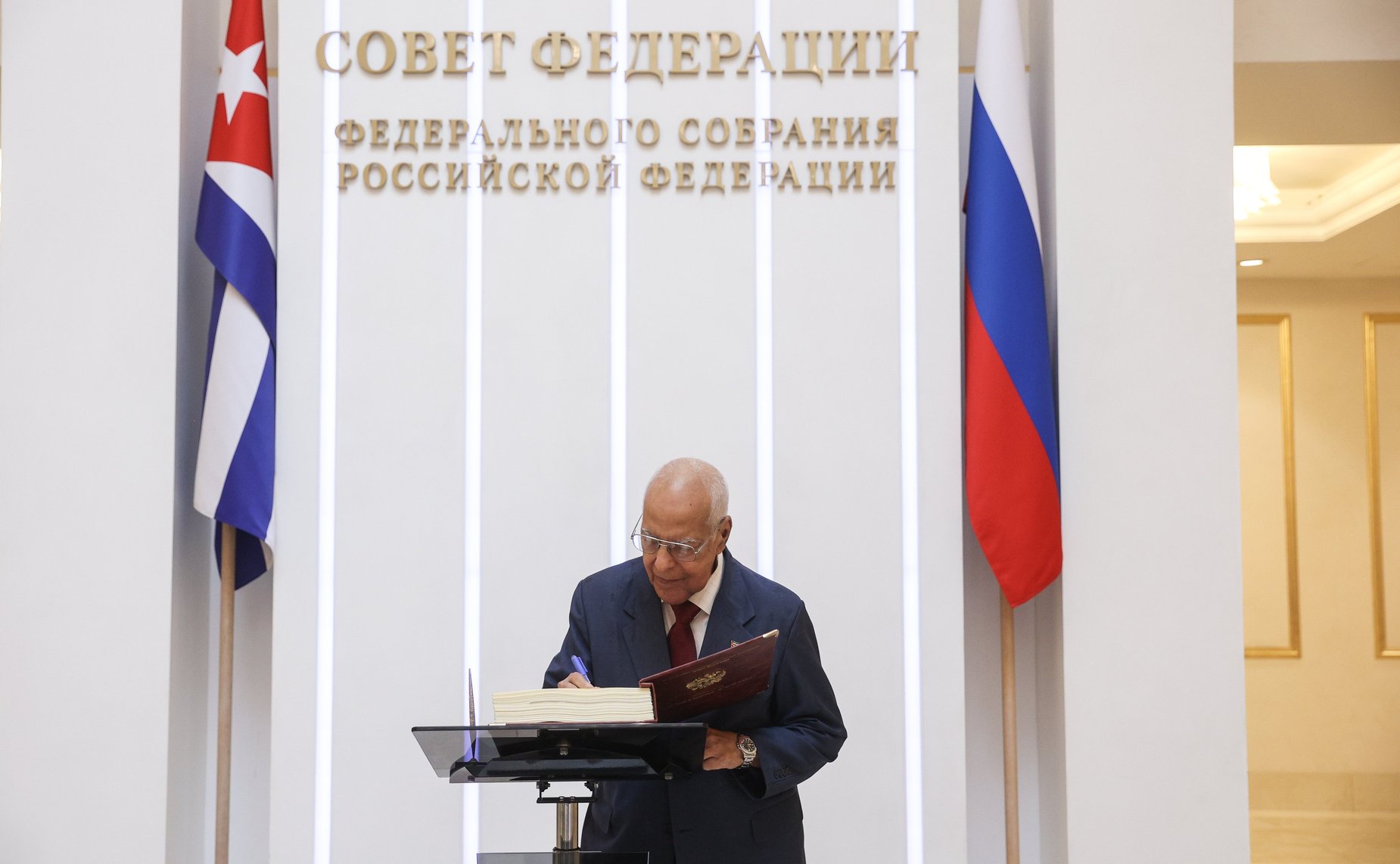 Константин Косачев провел встречу с Заместителем Премьер-министра Республики Куба