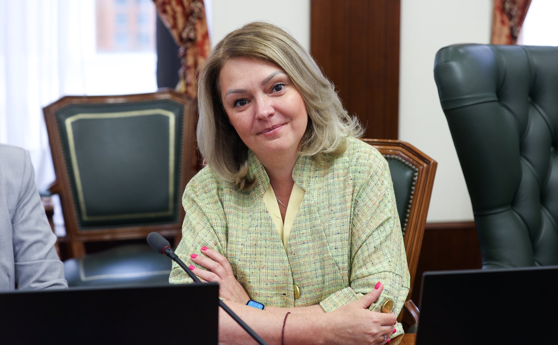 Встреча Инны Святенко с социальными работниками г. Москвы