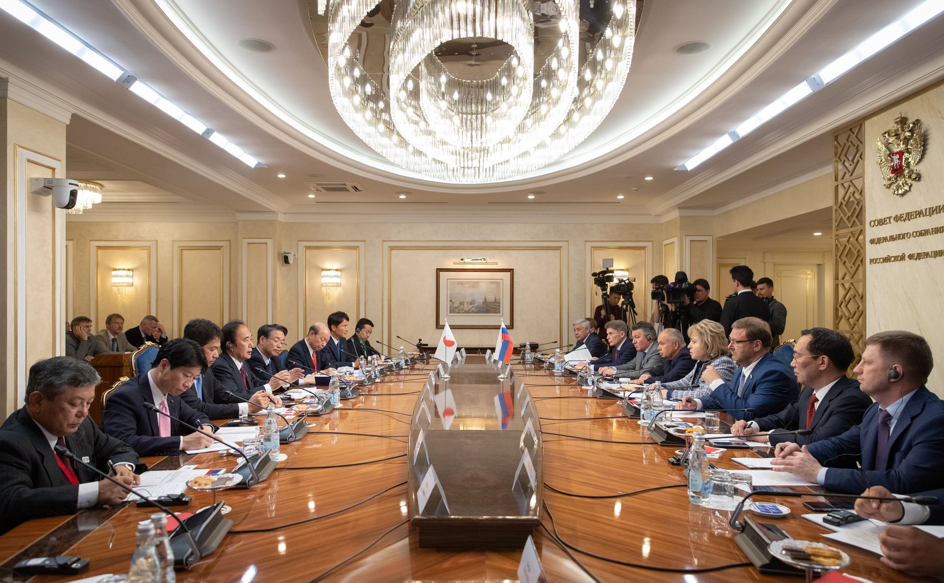 Встреча японских и российских губернаторов с Председателем Совета Федерации Валентиной Матвиенко