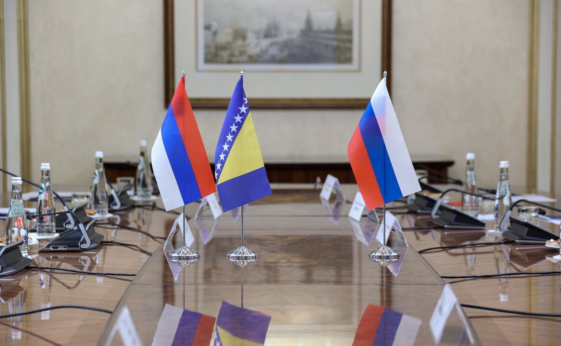 Валентина Матвиенко провела встречу с Председателем Народной скупщины Республики Сербской Ненадом Стевандичем