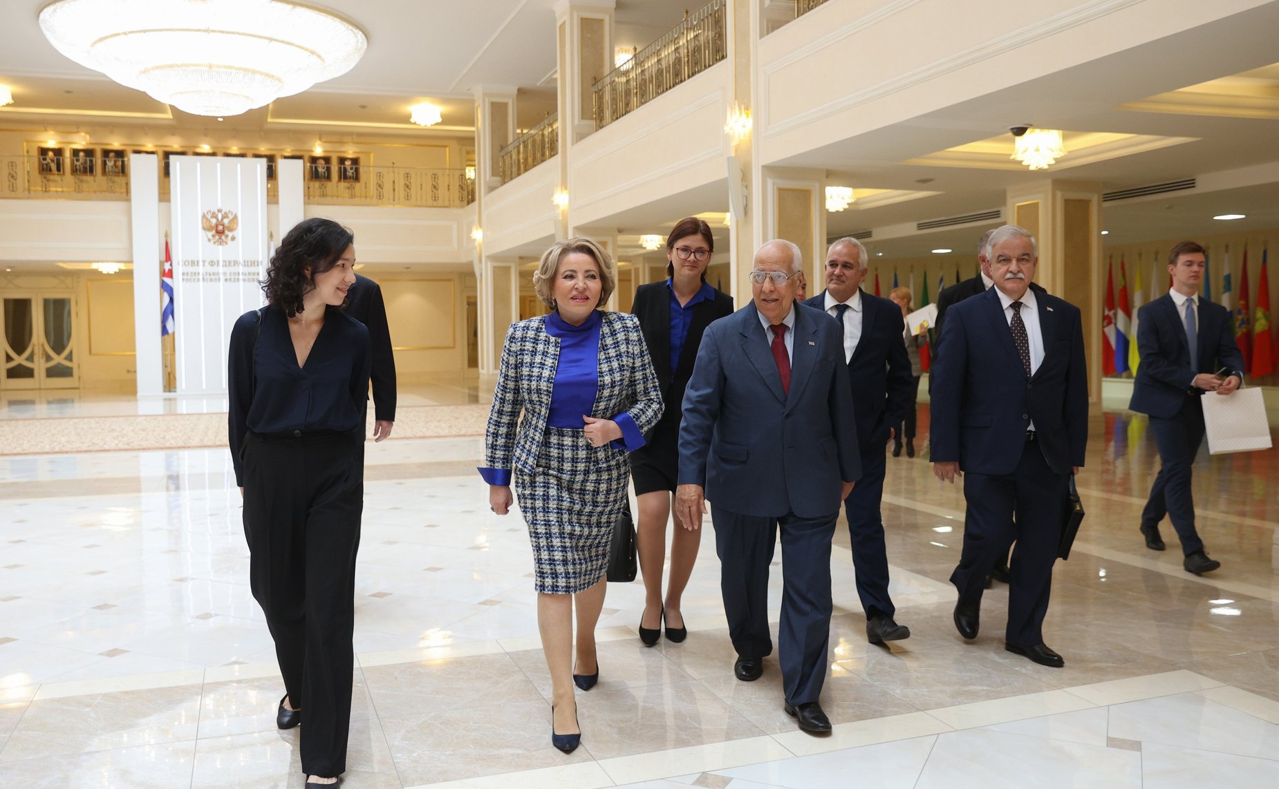 Встреча Председателя СФ Валентины Матвиенко с заместителем Премьер-министра Республики Куба