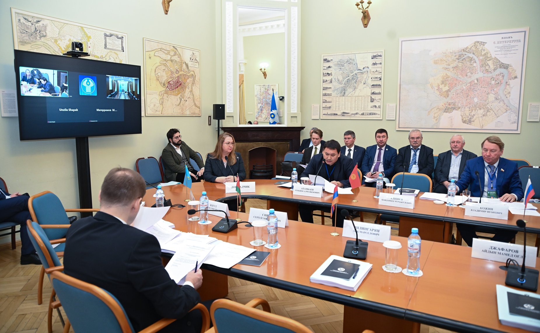 Заседание Постоянной комиссии МПА СНГ по правовым вопросам