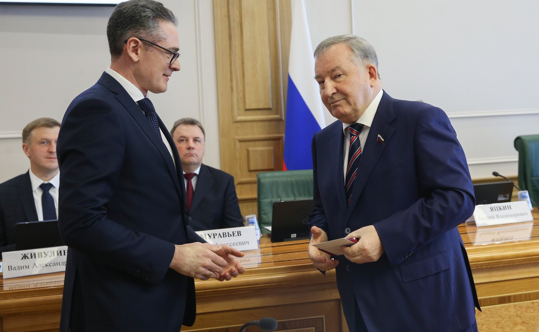 Совместное заседание Комитета СФ по Конституционному законодательству и государственному строительству совместно с Комитетом СФ по обороне и безопасности