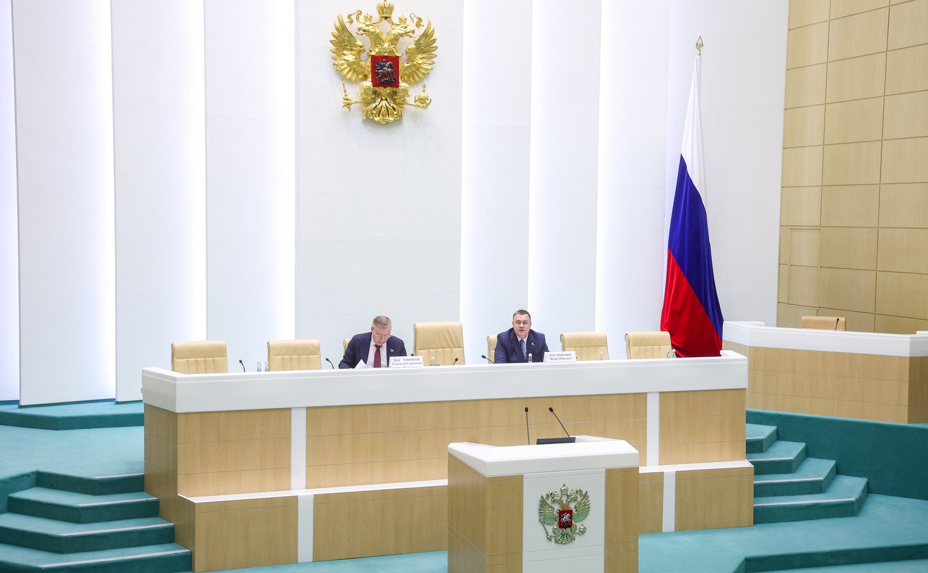 Заседание Палаты молодых законодателей при Совете Федерации