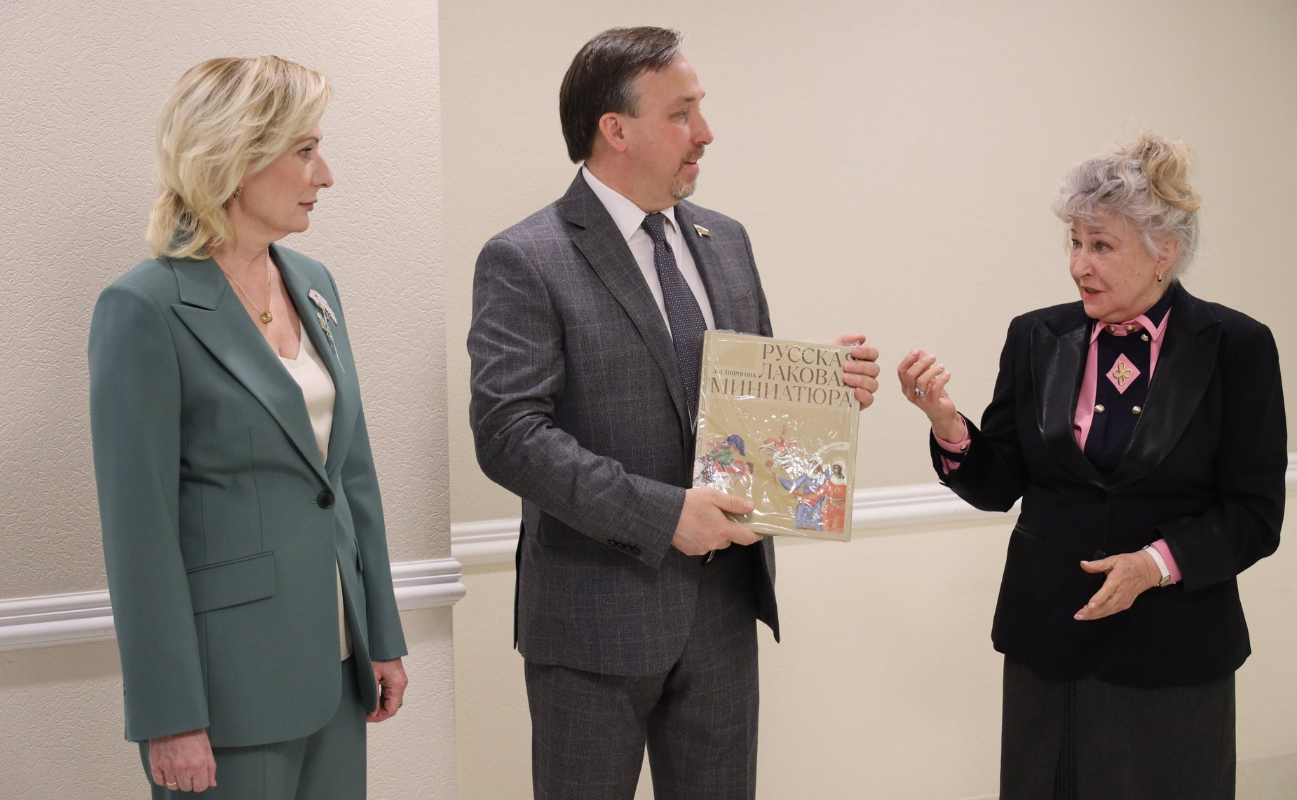 Торжественное открытие в Совете Федерации выставки «Ивановская земля. Край талантов»