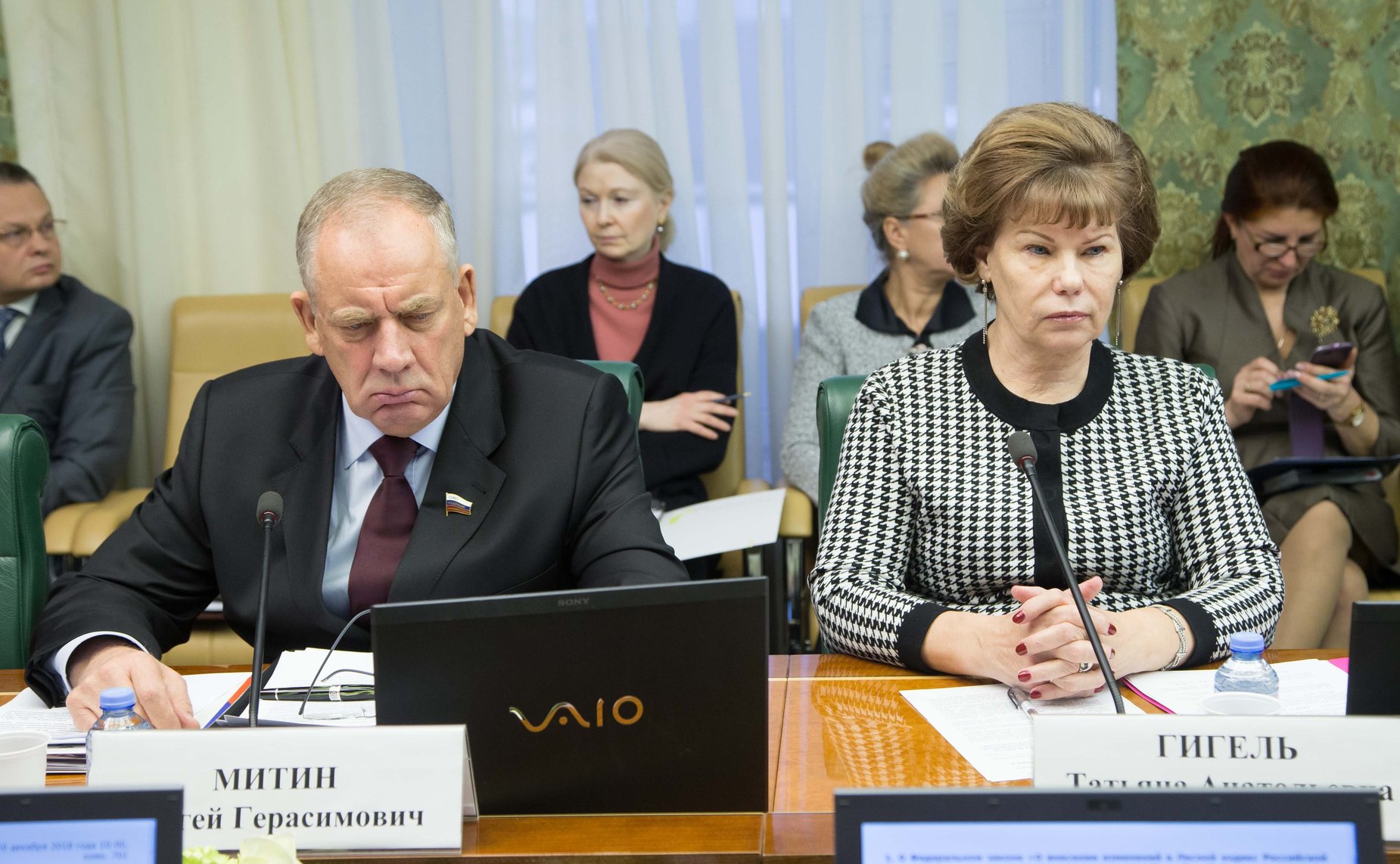 Сергей Митин и Татьяна Гигель