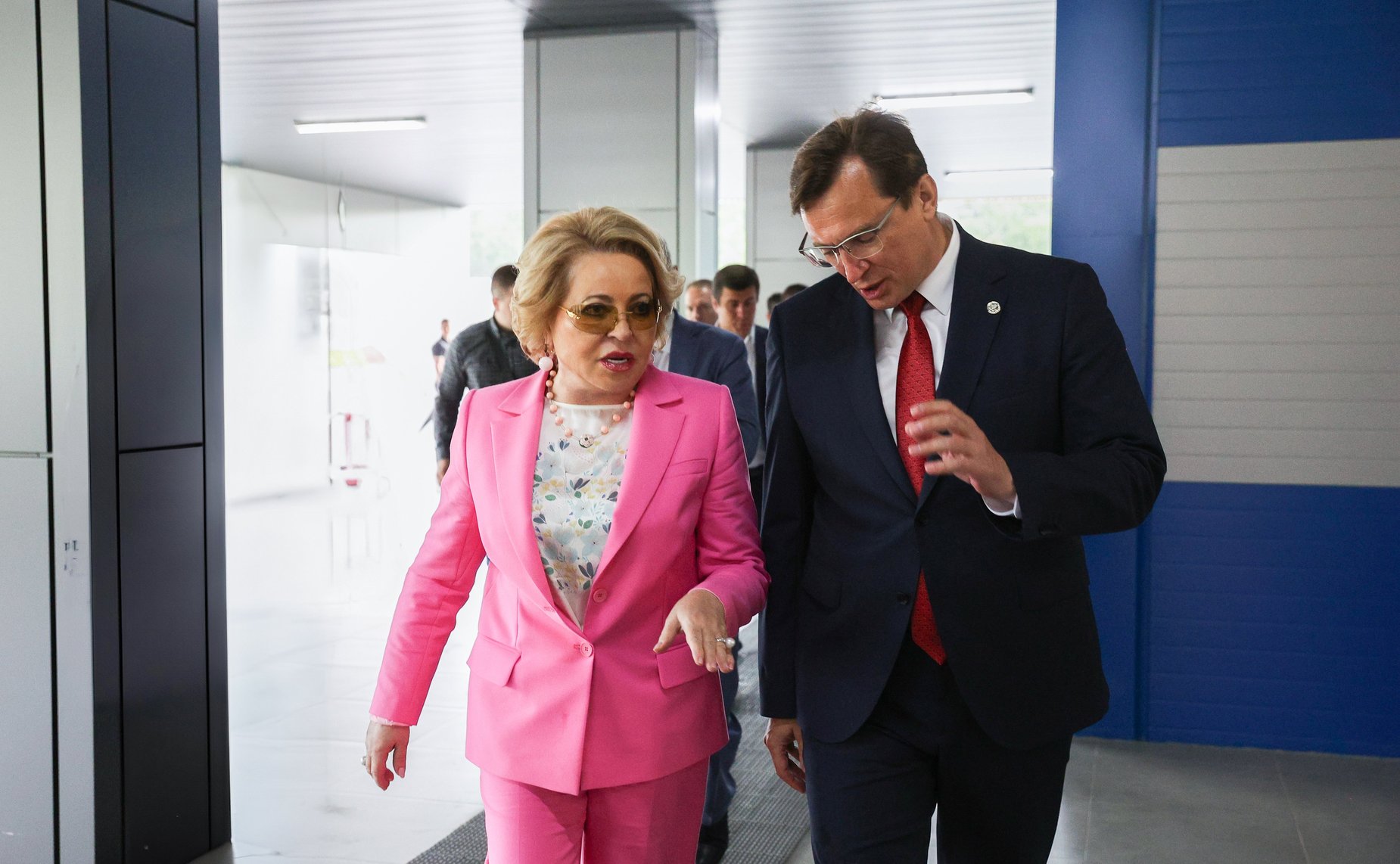 В ходе рабочей поездки Валентина Матвиенко посетила спортивный объект «Дворец спорта «Арена Кисловодск»