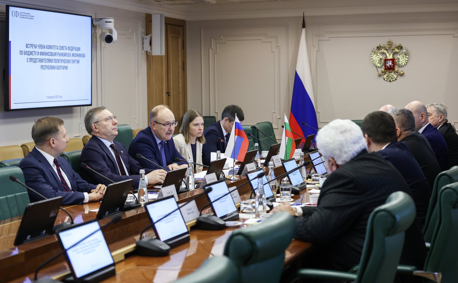 Василий Иконников провел встречу с представителями политических партий Болгарии