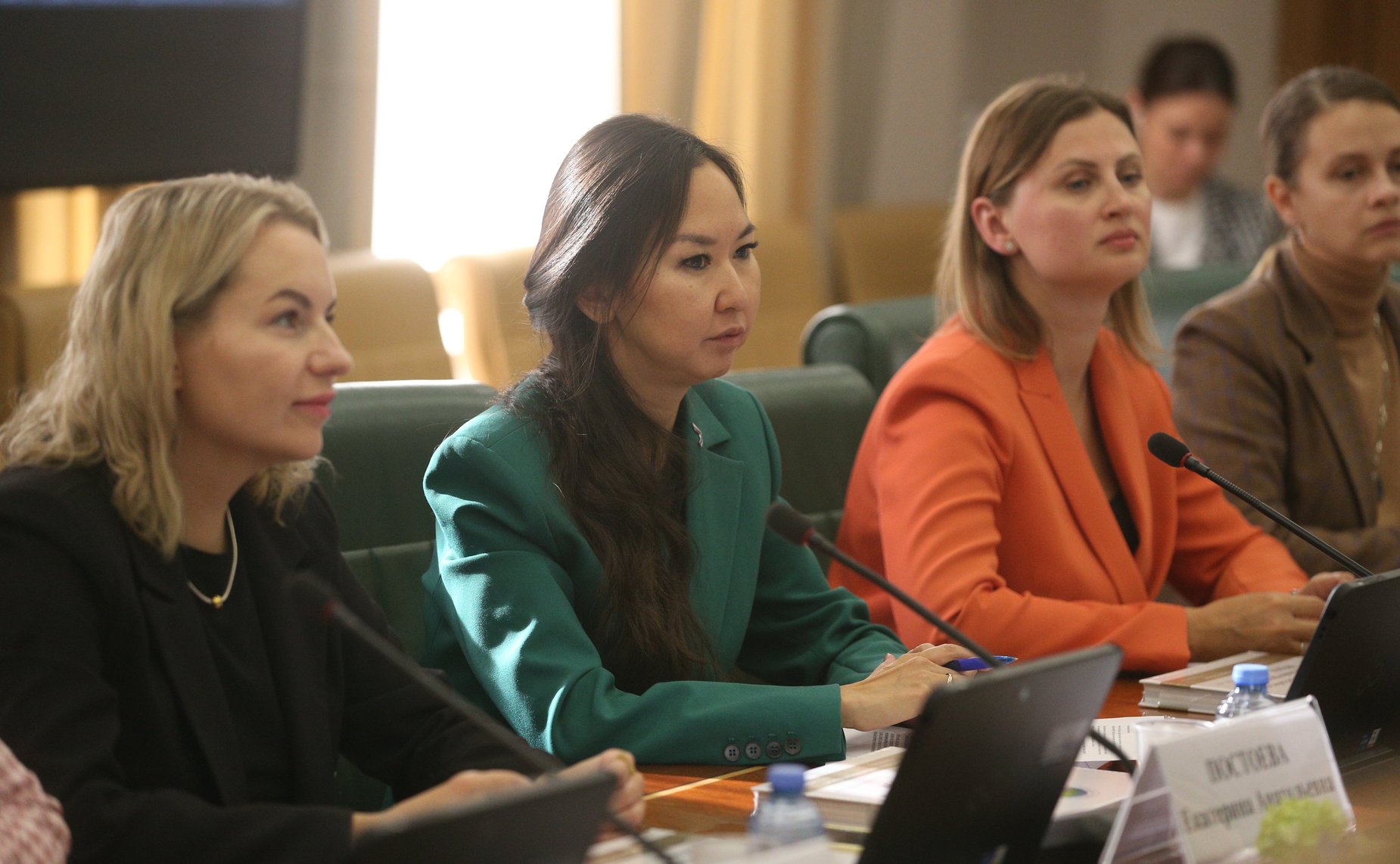 Заместитель Председателя Совета Федерации Галина Карелова провела встречу с региональными лидерами проекта Совета ЕЖФ «Развитие женского предпринимательства»