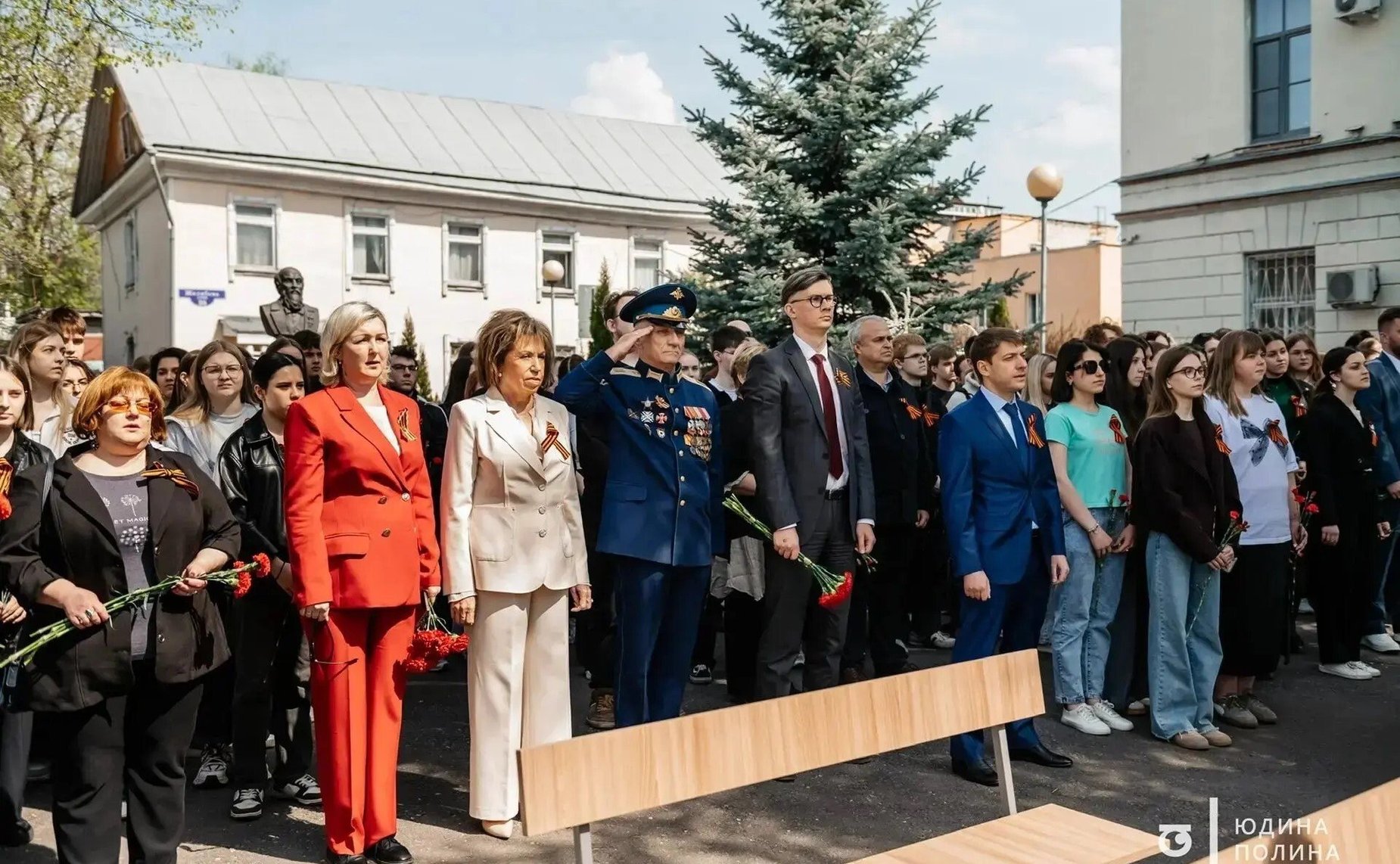 Людмила Скаковская приняла участие в торжественных мероприятиях, приуроченных к 81-летию Великой Победы