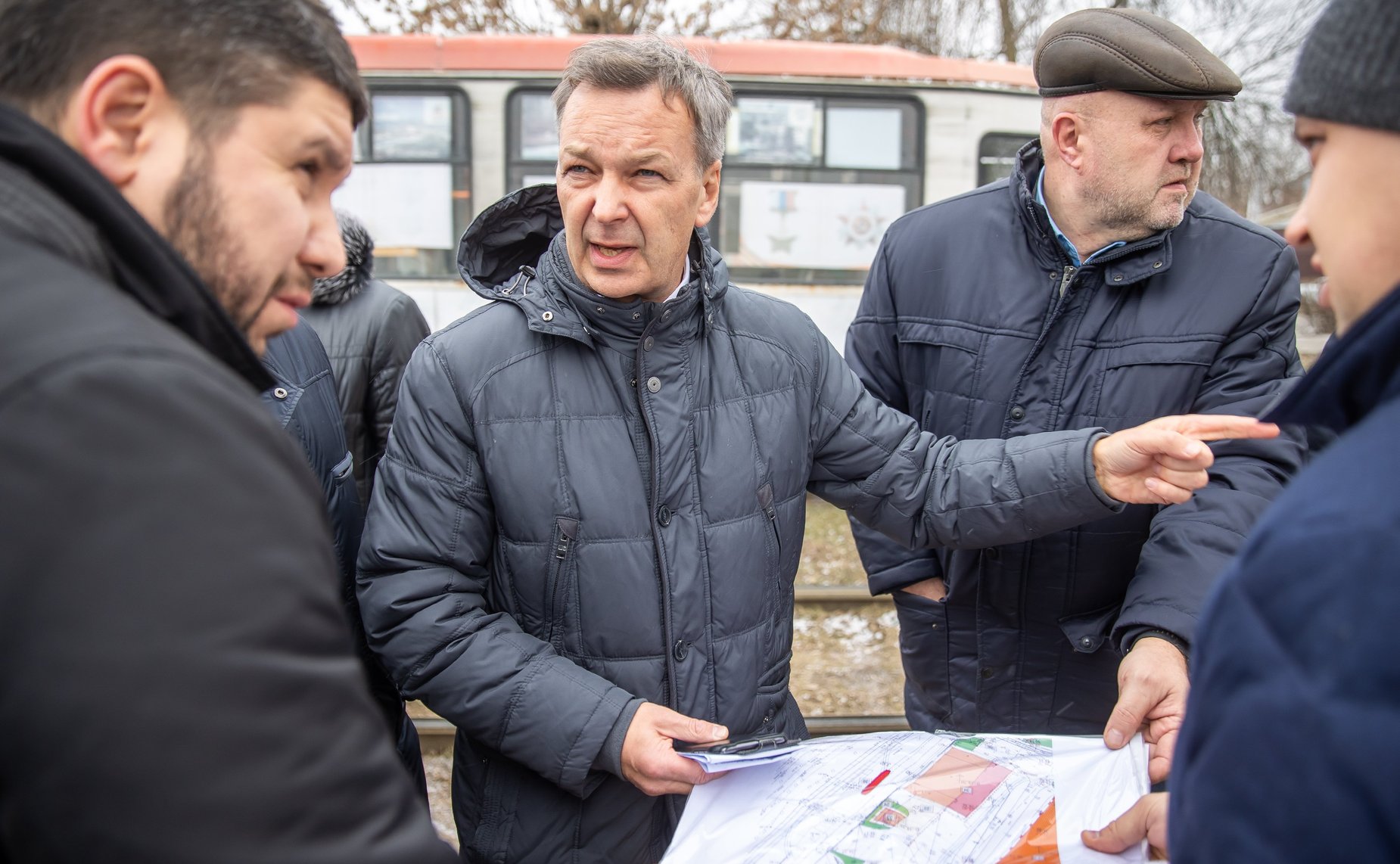 Андрей Яцкин в ходе рабочей поездки в регион посетил город Таганрог и осмотрел объекты модернизируемой городской среды