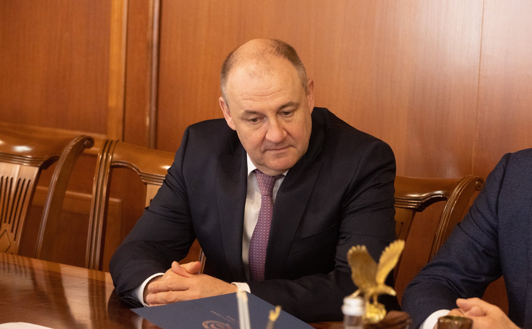 Встреча Председателя Совета Федерации Валентины Матвиенко с главой Карачаево-Черкесской Республики Рашидом Темрезовым