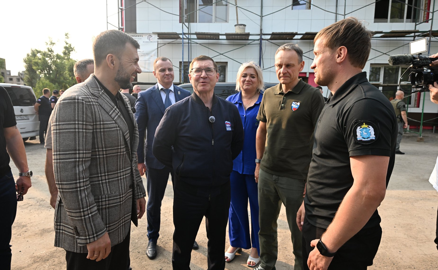 Рабочая поездка первого заместителя Председателя Совета Федерации Владимира Якушева в Донецкую Народную Республику