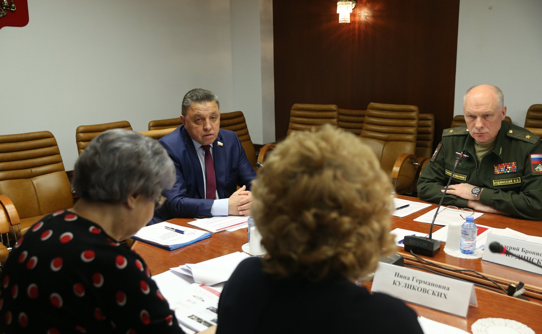 Совещание Комитета СФ по Регламенту и организации парламентской деятельности совместно с Комитетом СФ по обороне и безопасности