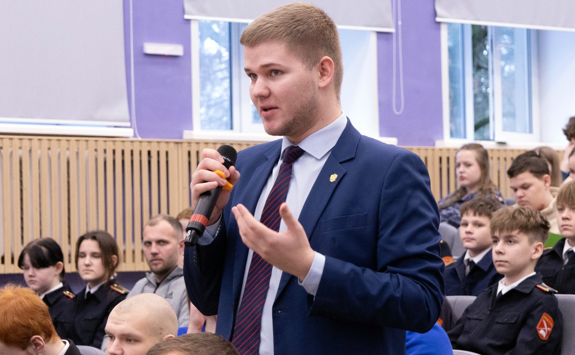 Встреча участников специальной военной операции с молодежью Вологодской области