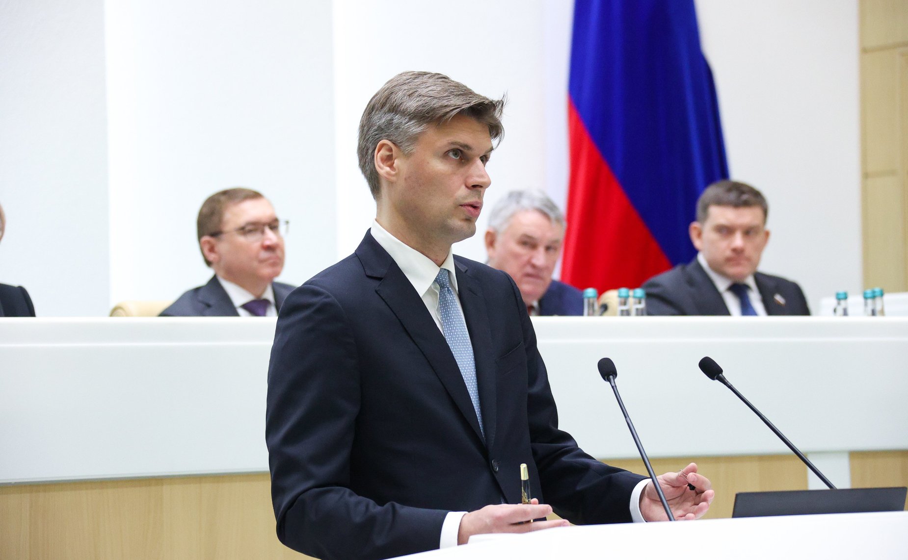 Генеральный директор Государственной корпорации по космической деятельности «Роскосмос» Дмитрий Баканов