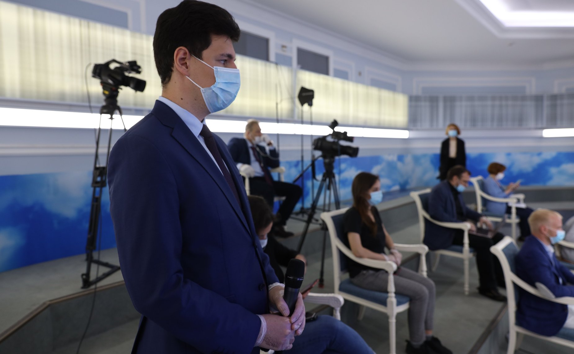 Пресс-конференция Председателя СФ В. Матвиенко по итогам весенней сессии